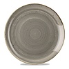 Churchill Shallow Plate, Ø324 mm, Stonecast Grey