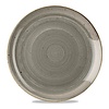 Churchill Shallow Plate, Ø324 mm, Stonecast Grey