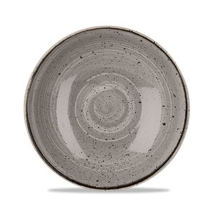 Churchill Deep Plate, Ø248 mm, 1136 ml, Stonecast Grey Churchill Deep Plate, Ø248 mm, 1136 ml, Stonecast Grey