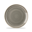Churchill Talerz płytki, Ø165 mm, Stonecast Grey