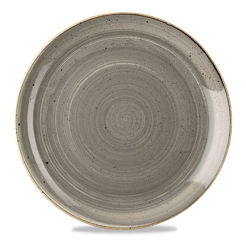 Churchill Shallow Plate, Ø217 mm, Stonecast Grey Churchill Shallow Plate, Ø217 mm, Stonecast Grey