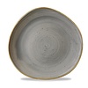 Churchill Shallow Plate, Ø264 mm, Irregular, Stonecast Grey