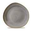Churchill Shallow Plate, Ø286 mm, Irregular, Stonecast Grey Churchill Shallow Plate, Ø286 mm, Irregular, Stonecast Grey