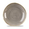 Churchill Deep Plate, Ø253 mm, 1100 ml, Irregular, Stonecast Grey