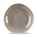 Churchill Deep Plate, Ø253 mm, 1100 ml, Irregular, Stonecast Grey