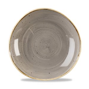 Churchill Talerz głęboki, Ø253 mm, 1100 ml, nieregularny, Stonecast Grey Churchill Talerz głęboki, Ø253 mm, 1100 ml, nieregularny, Stonecast Grey