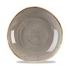 Churchill Deep Plate, Ø253 mm, 1100 ml, Irregular, Stonecast Grey