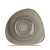 Churchill Deep Plate, Ø235 mm, 600 ml, Triangular, Stonecast Grey Churchill Deep Plate, Ø235 mm, 600 ml, Triangular, Stonecast Grey