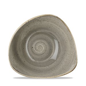 Churchill Talerz głęboki, Ø235 mm, 600 ml, trójkątny, Stonecast Grey Churchill Talerz głęboki, Ø235 mm, 600 ml, trójkątny, Stonecast Grey