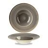 Churchill Deep Plate with Wide Rim, Ø240 mm, 284 ml, Stonecast Grey