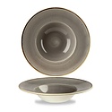 Churchill Talerz głęboki, z szerokim rantem, Ø240 mm, 284 ml, Stonecast Grey