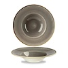 Churchill Deep Plate with Wide Rim, Ø240 mm, 284 ml, Stonecast Grey