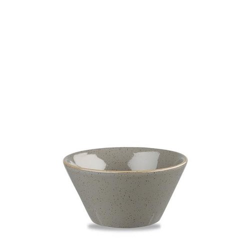 Churchill Stonecast Grey Zest Snack Bowl 12Oz Box 12 Churchill Stonecast Grey Zest Snack Bowl 12Oz Box 12