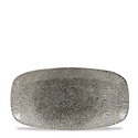 Churchill Półmisek prostokątny 298x153 mm | Studio Prints Raku Quartz Black