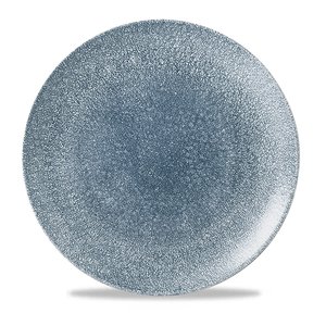 Churchill Shallow Plate, Ø217 mm, Raku Topaz Blue