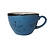 Fine Dine Earth Colours Stackable Blue Cappuccino Cup 285 ml, Earth Colours Iris