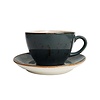 Fine Dine Earth Colours Stackable Navy Blue Cappuccino Cup 285 ml, Earth Colours Arando Fine Dine Earth Colours Stackable Navy Blue Cappuccino Cup 285 ml, Earth Colours Arando
