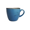 Fine Dine Earth Colours Filiżanka sztaplowana do espresso niebieska 75 ml, Kolory Ziemi Iris Fine Dine Earth Colours Filiżanka sztaplowana do espresso niebieska 75 ml, Kolory Ziemi Iris