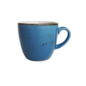 Fine Dine Earth Colours Wyprzedaż - Filiżanka sztaplowana do espresso niebieska 75 ml, Kolory Ziemi Iris