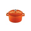 Fine Dine Mini cast iron pot - orange 350 ml Fine Dine Mini cast iron pot - orange 350 ml