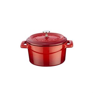 Fine Dine Mini red cast iron pot 350ml