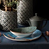 Fine Dine Earth Colours Arando boat bowl