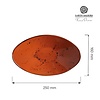 Fine Dine Earth Colours Dahlia boat bowl