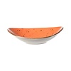 Fine Dine Earth Colours Dahlia boat bowl