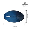 Fine Dine Earth Colours Boat-shaped bowl Iris
