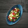 Fine Dine Earth Colours Boat-shaped bowl Iris