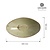 Fine Dine Earth Colours Boat bowl Olive