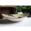 Fine Dine Earth Colours Boat bowl Olive