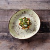 Fine Dine Earth Colours Boat bowl Olive