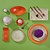 Fine Dine Earth Colours Arando plate bowl