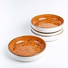 Fine Dine Earth Colours Dahlia plate bowl