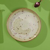 Fine Dine Earth Colours Olive shallow bowl