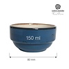 Fine Dine Earth Colours Stackable bowl Iris 80mm