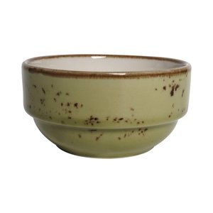 Fine Dine Earth Colours Stackable bowl Olive 80mm Fine Dine Earth Colours Stackable bowl Olive 80mm