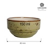 Fine Dine Earth Colours Stackable bowl Olive 80mm
