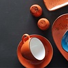 Fine Dine Earth Colours Orange Cappuccino Saucer ø 160 mm, Earth Colours Dahlia