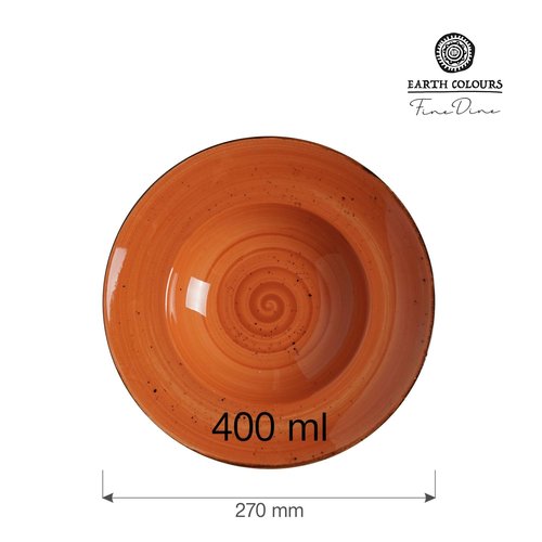 Fine Dine Earth Colours Pasta Plate, Ø270 mm, Dahlia Fine Dine Earth Colours Pasta Plate, Ø270 mm, Dahlia