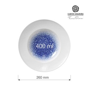 Fine Dine Earth Colours Pasta Plate, Ø260 mm, Serenity Fine Dine Earth Colours Pasta Plate, Ø260 mm, Serenity
