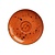 Fine Dine Earth Colours Orange Cappuccino Saucer ø 160 mm, Earth Colours Dahlia