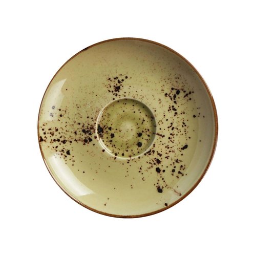 Fine Dine Earth Colours Olive Cappuccino Saucer ø 160 mm, Earth Colours Olive Fine Dine Earth Colours Olive Cappuccino Saucer ø 160 mm, Earth Colours Olive
