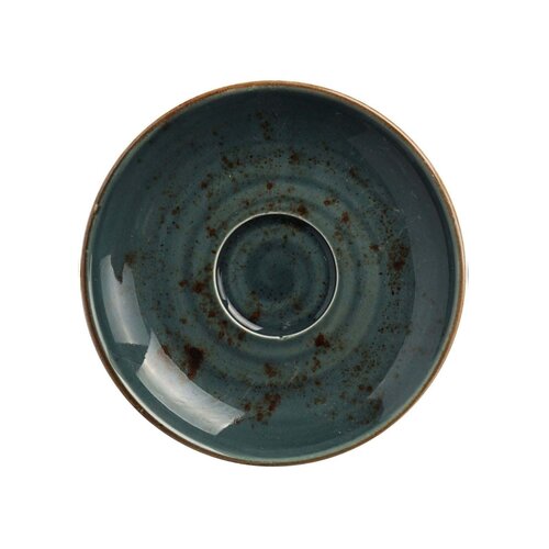 Fine Dine Earth Colours Spodek do espresso granatowy ø 115 mm, Kolory Ziemi Arando Fine Dine Earth Colours Spodek do espresso granatowy ø 115 mm, Kolory Ziemi Arando