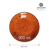 Fine Dine Earth Colours Deep Plate, Ø230 mm, Dahlia