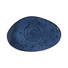 Fine Dine Earth Colours Shallow Plate 350x210 Irregular, Iris