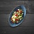 Fine Dine Earth Colours Shallow Plate 350x210 Irregular, Iris