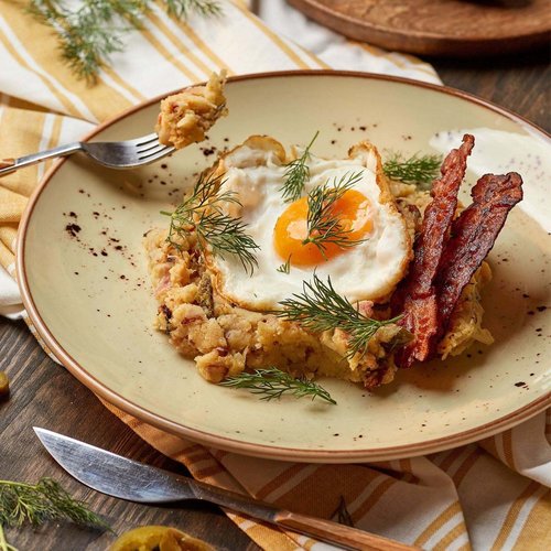 Fine Dine Earth Colours Talerz płytki, 350x210 nieregularny, Olive Fine Dine Earth Colours Talerz płytki, 350x210 nieregularny, Olive