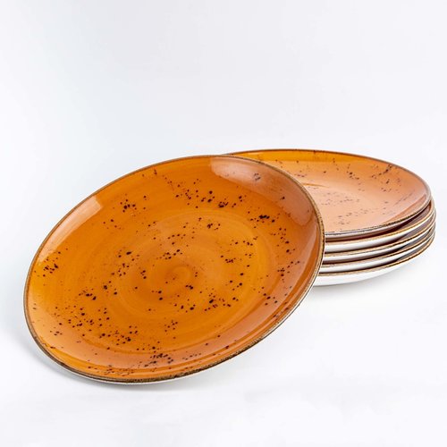 Fine Dine Earth Colours Shallow Plate, Ø190 mm, Dahlia